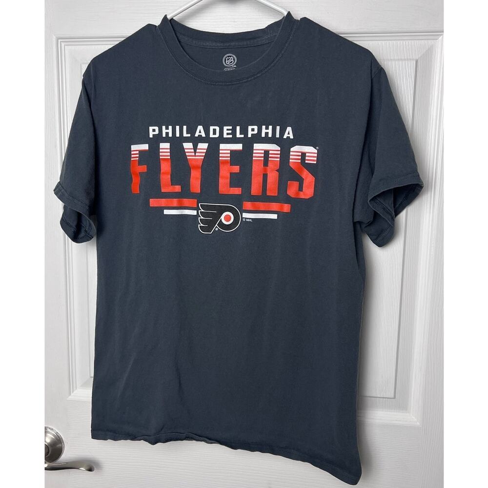 NHL Philadelphia Flyers Hockey Graphic T-Shirt Short Sleeve Size Medium